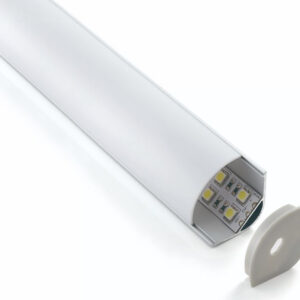 MLP016 hörnprofil - dubbel LED