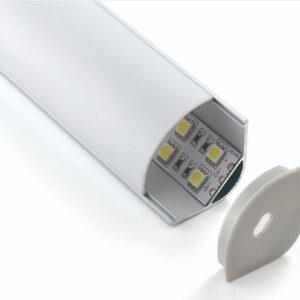 Hörnprofil för dubbel LED