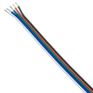 RGBW Kabel 5 ledare