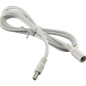 Vit förlängningskabel 3 meter