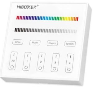 Panelfjärrkontroll RGBW 4-Zone